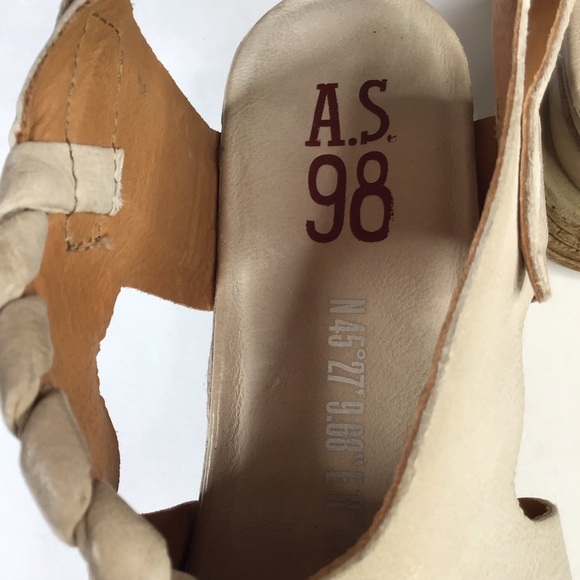 A.S. 98 Lumi Platform Sandal Size EU39. - Picture 9 of 12